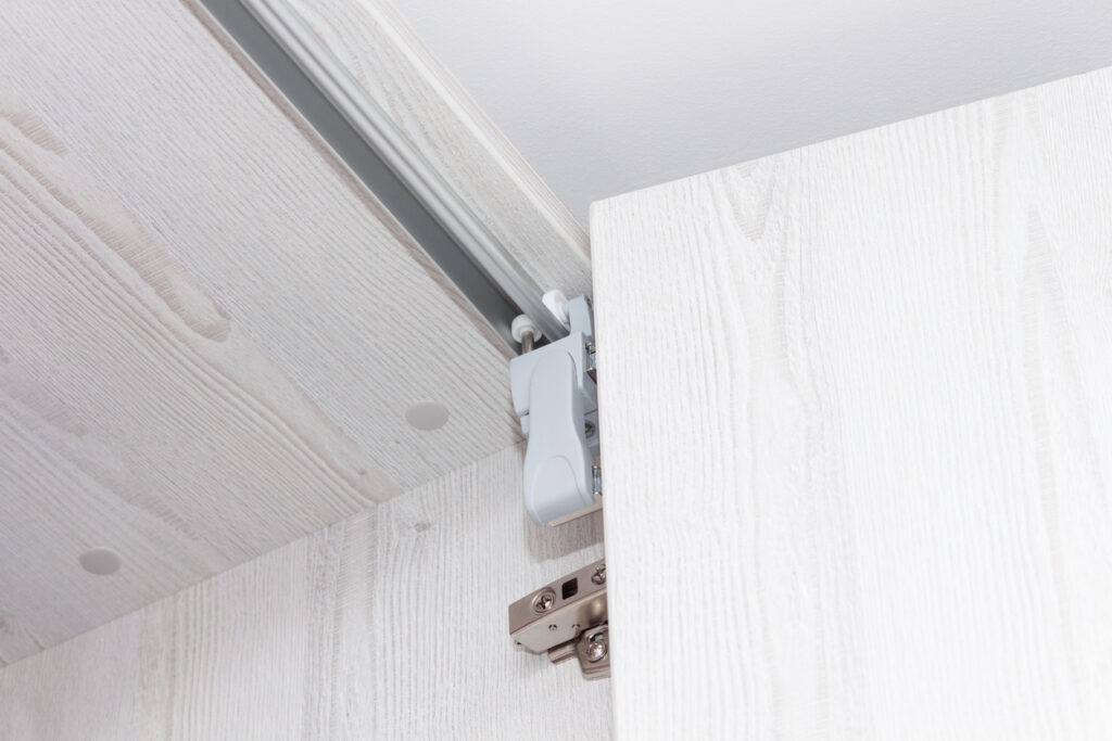 sliding wardrobe rails